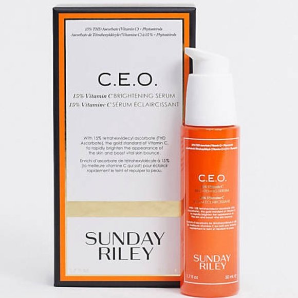 🆕SUNDAY RILEY C.E.O. 15% Vitamin C Brightening Serum 50mL$122 NEW